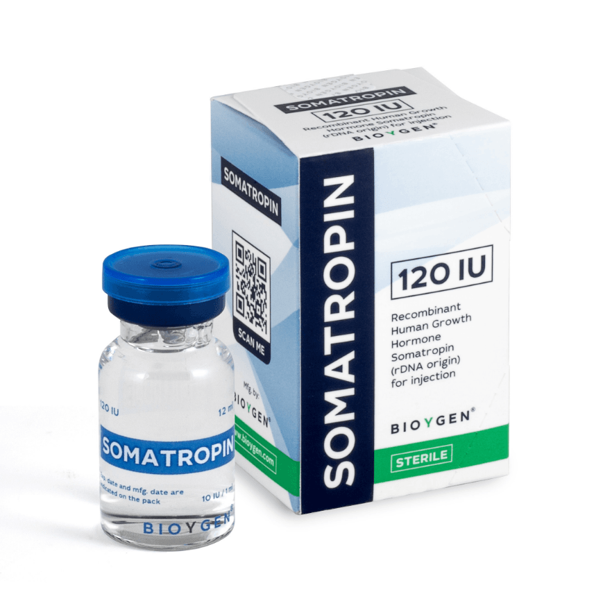 SOMATROPIN BIOYGEN 120IU | 12ml x 10IU | 10IU/1ml