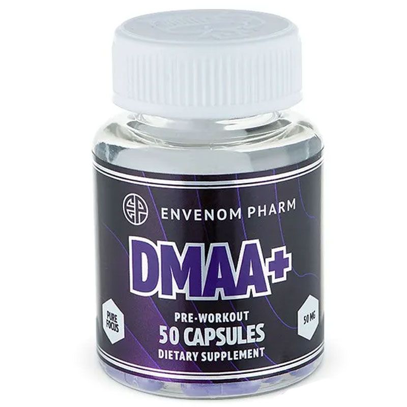 DMAA Envenom Pharm, 50 mg, 50 capsules